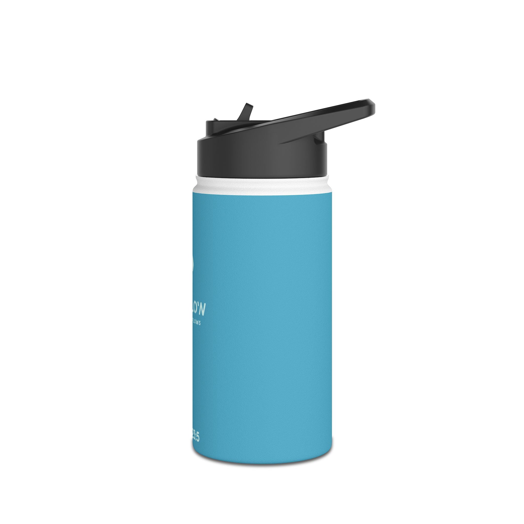 Overflow Stainless Steel Water Bottle - Blue