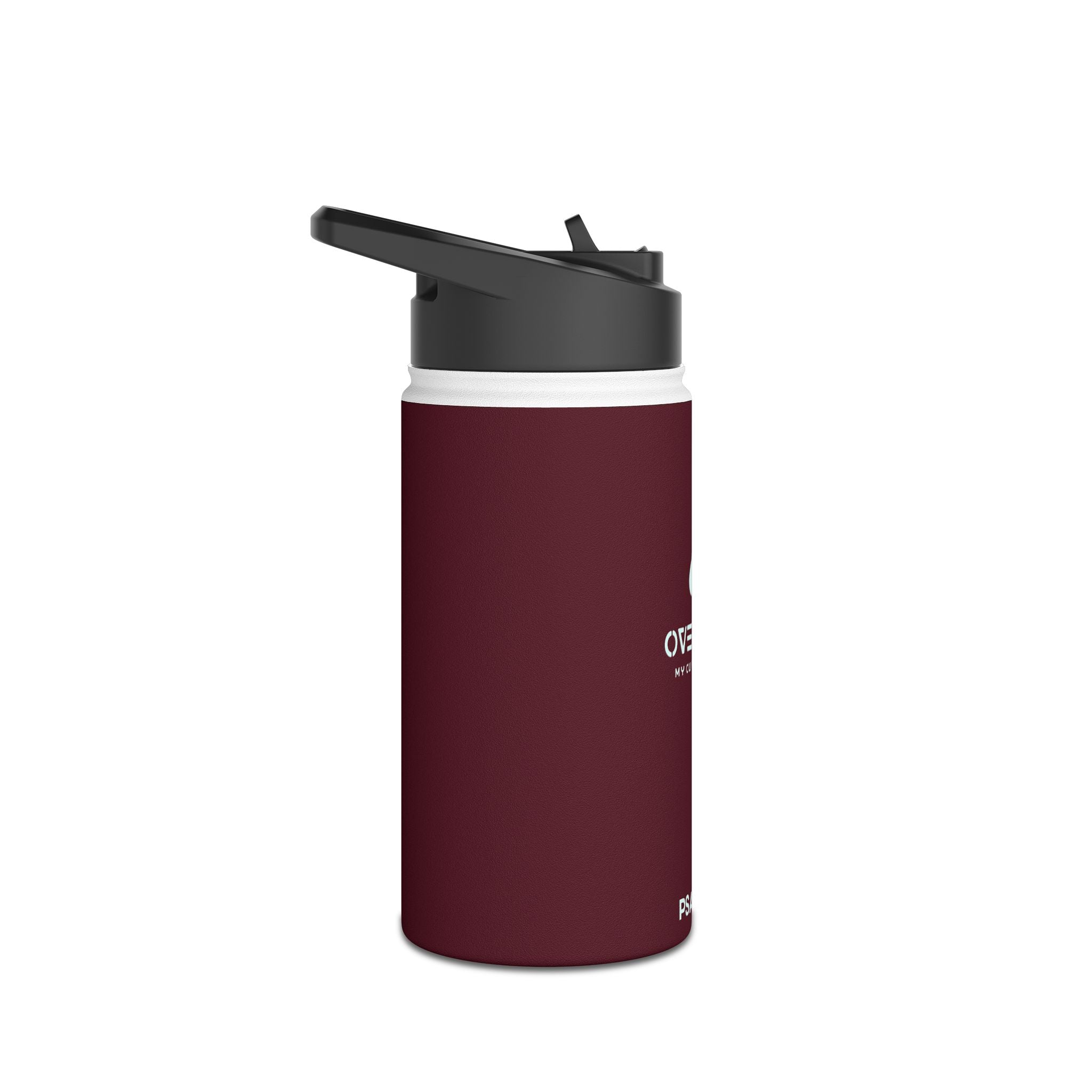 Overflow Stainless Steel Water Bottle - Maroon