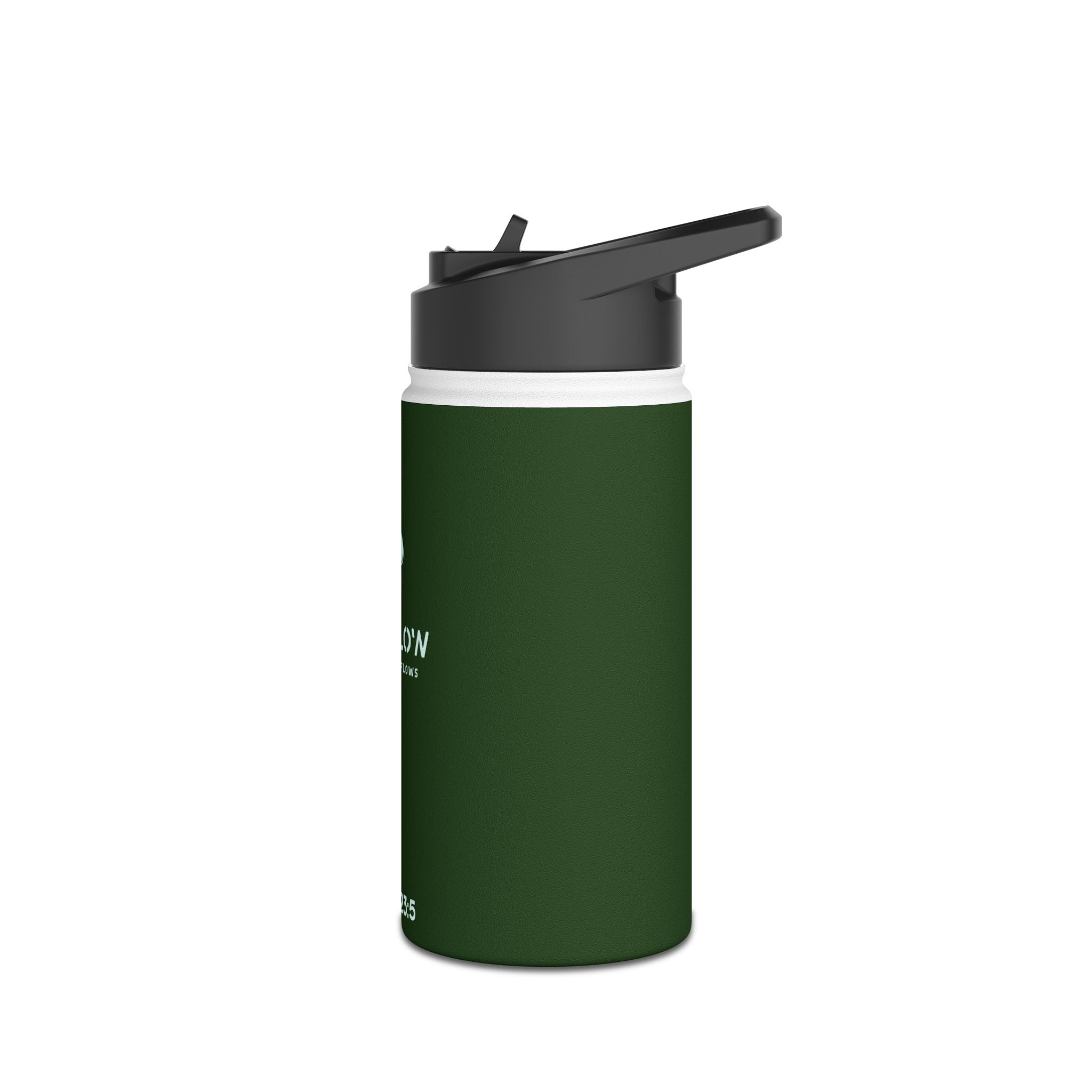Overflow Stainless Steel Water Bottle - Green