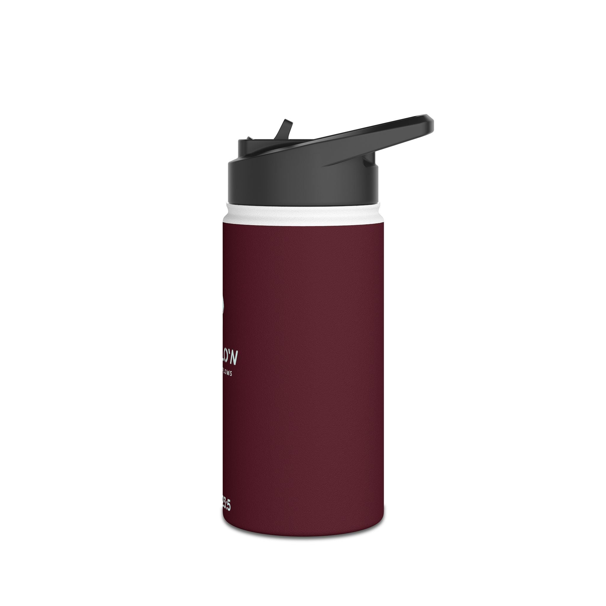 Overflow Stainless Steel Water Bottle - Maroon