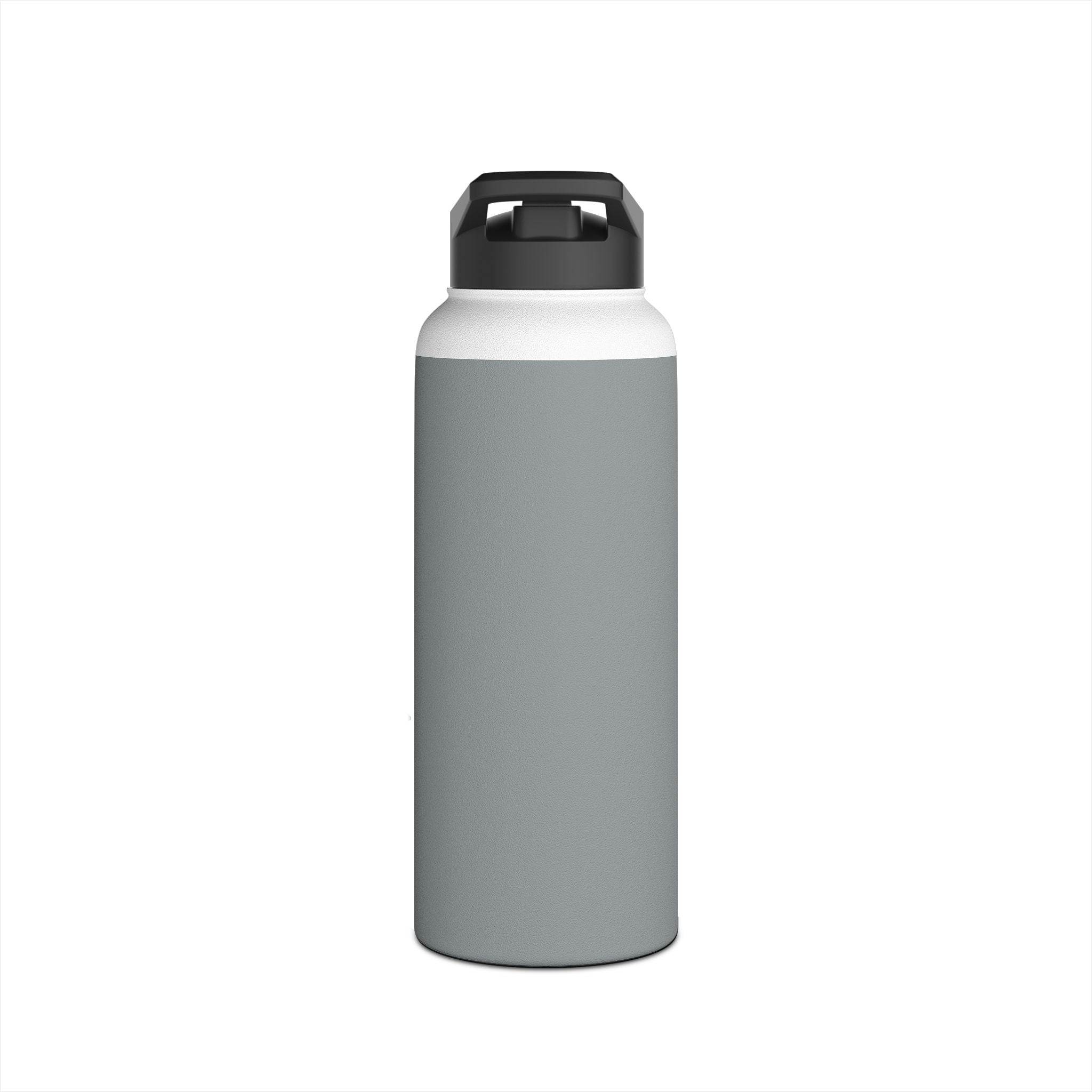 Overflow Stainless Steel Water Bottle - Grey