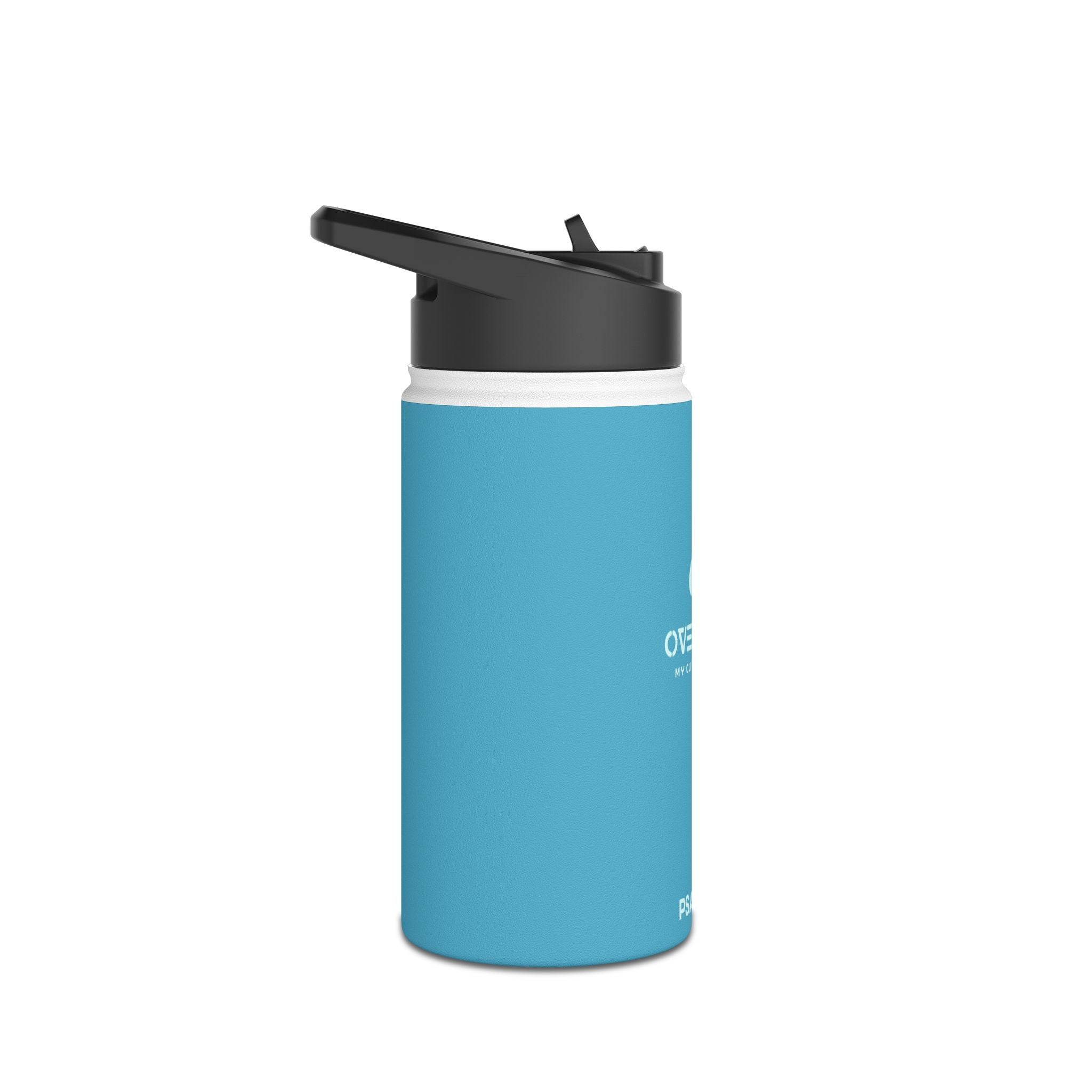 Overflow Stainless Steel Water Bottle - Blue