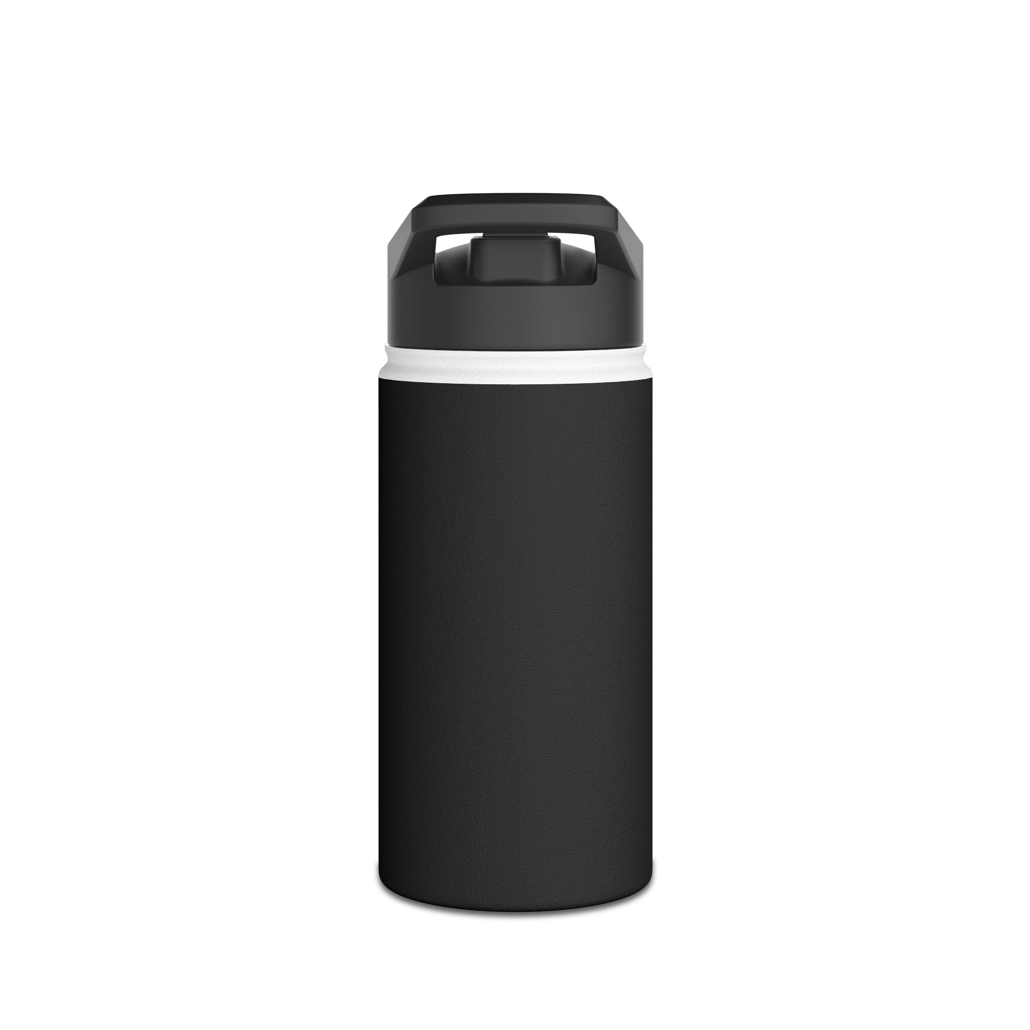 Overflow Stainless Steel Water Bottle - Black