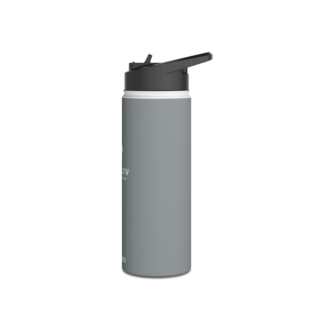 Overflow Stainless Steel Water Bottle - Grey